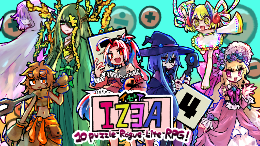 IZEA:10puzzle Rogue-Lite RPG!